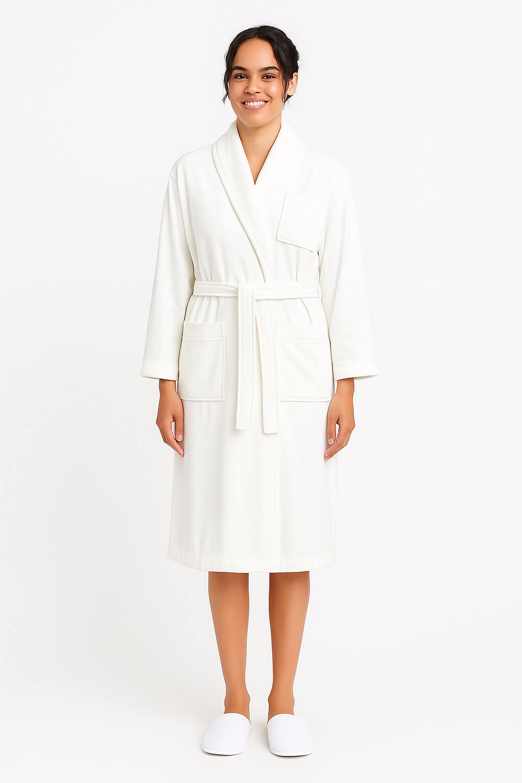 DIAPRAZEN 100% Cotton Bathrobe