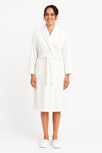DIAPRAZEN 100% Cotton Bathrobe